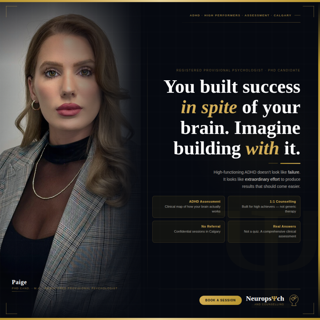 ADHD Calgary: You Built Success In Spite of Your Brain. Imagine Building With It. ADHD Calgary: You Built Success In Spite of Your Brain. Imagine Building With It.